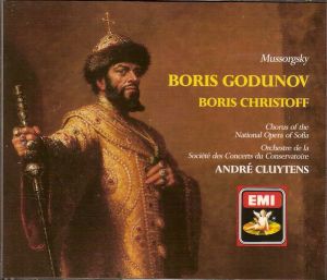 André Cluytens / Mussorgsky / Boris Christoff / Chorus Of The National Opera Of Sofia / Orchestre De La Société Des Concerts Du Conservatoire - Boris Godunov (1987)