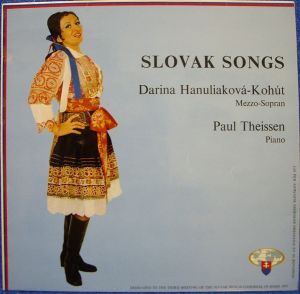 Darina Hanuliaková-Kohút / Paul Theissen - Slovak Songs (1975)