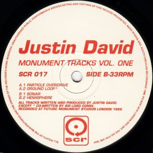 Justin David - Monument Tracks Vol. One (1996)