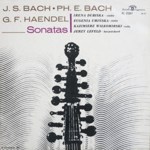 J. S. Bach / Ph. E. Bach / G. F. Haendel - Sonatas (1965)