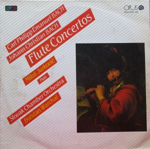 Carl Philipp Emanuel Bach / Bohdan Warchal / Slovak Chamber Orchestra / Johann Christian Bach / Miloš Jurkovič - Flute Concertos (1988)