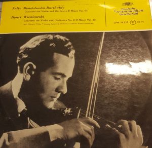 Felix Mendelssohn-Bartholdy / Igor Oistrach / Franz Konwitschny / Henri Wienawski - Concerto Pour Violon Et Orchestre En Mi Mineur / Concerto Pour Violon Et Orchestre N°2 En Ré Mineur (1957)