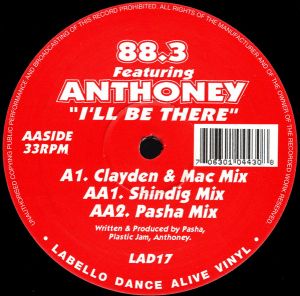 88.3 / Anthoney - I'll Be There (1995)