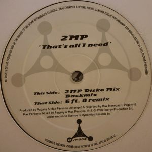 2MP - That's All I Need (1998)