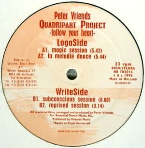 Peter Vriends / Quadripart Project - Follow Your Heart (1996)