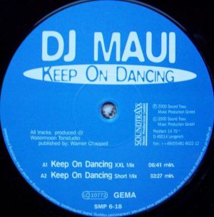 DJ Maui / DJ Promo (2) - Keep On Dancing / Feel The Beat (And Jump) (2000)