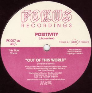 Positivity (3) - Out Of This World (1992)