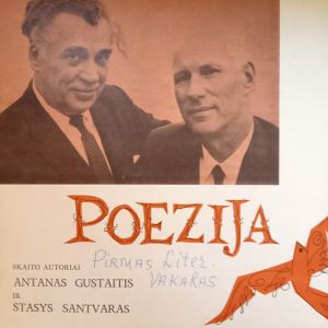 Antanas Gustaitis / Stasys Santvaras - Poezija