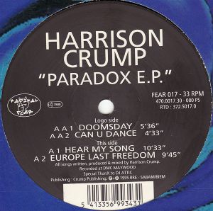 Harrison Crump - Paradox E.P. (1995)