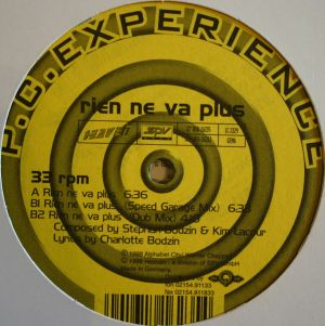 P.C. Experience - Rien Ne Va Plus (1998)