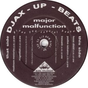 Major Malfunction - Gives You Central House (1991)