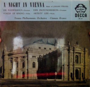 The Vienna Philharmonic Orchestra / Clemens Krauss - A Night In Vienna (1970)