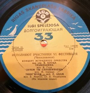 Various - Концерт Эстрадного Оркестра под упр. В. Клоца