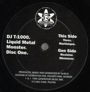 DJ T-1000 - Liquid Metal Monster (1995)
