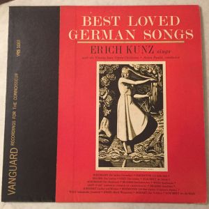Erich Kunz - Erich Kunz Sings Best Loved German Songs By The Great Composers