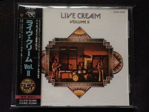 Cream (2) - Live Cream Volume II (1989)