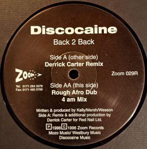 Discocaine - Back 2 Back (Remixes) (1996)