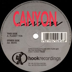 Canyon - Planet Ten / Move (1996)